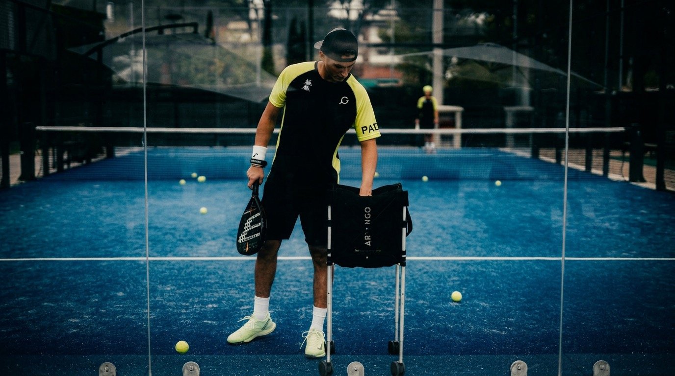 Lezione di padel di gruppo